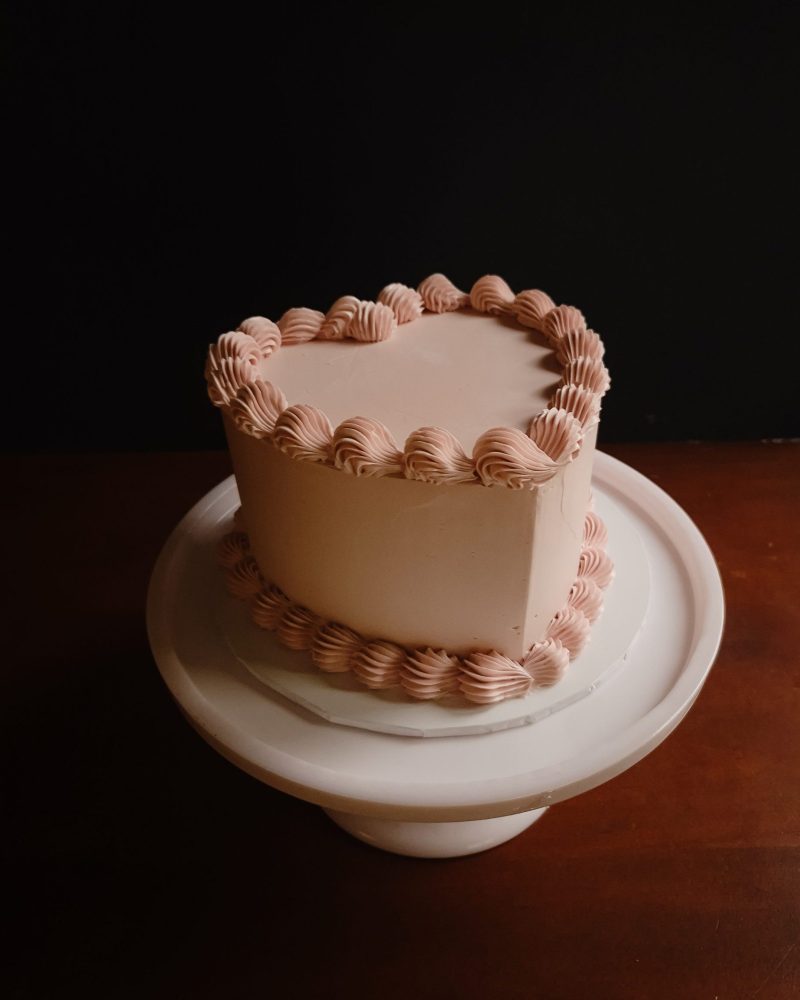 Lush Heart Cake