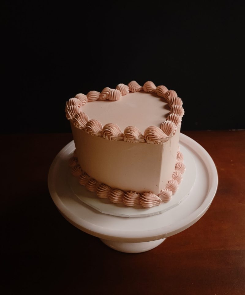 Lush Heart Cake