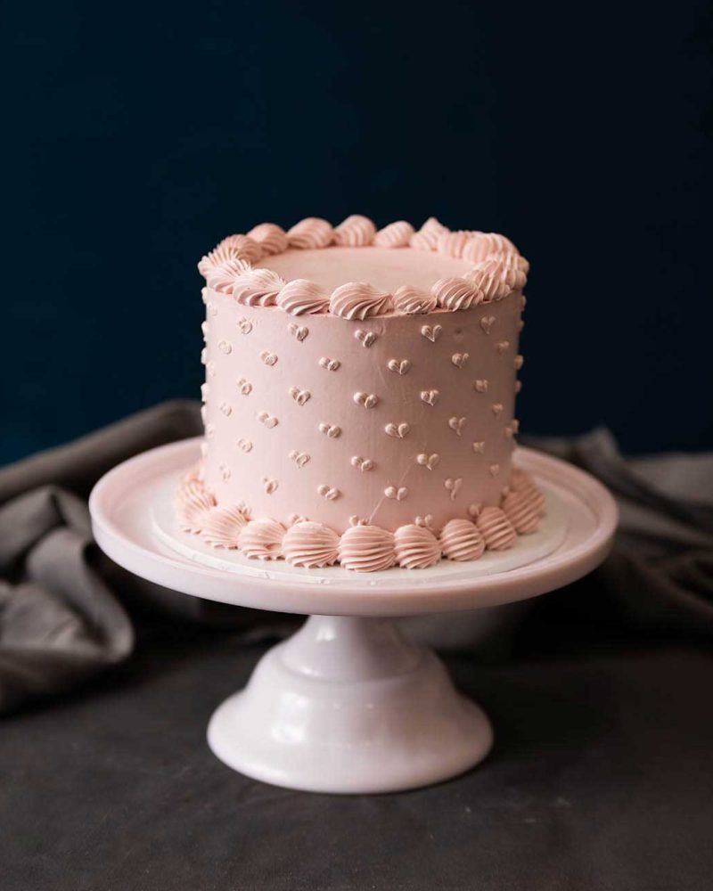Tiny Hearts Cake