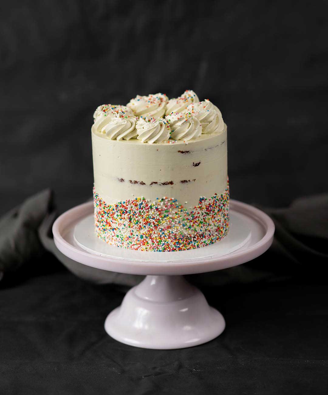 Sprinkles Birthday Cake